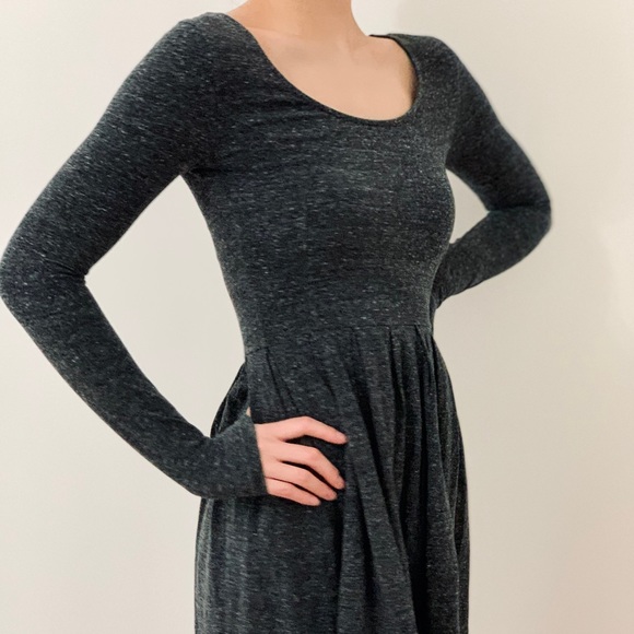 Aritzia Talula heathered grey dress - Picture 1 of 5